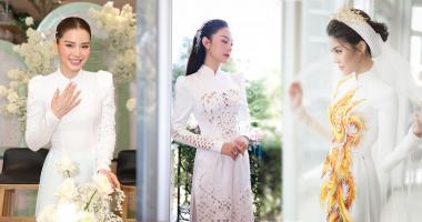 Địa chỉ mua áo dài cưới đẹp nhất tại Hà Nội