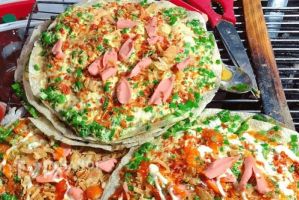 Địa chỉ ăn bánh tráng nướng ngon nhất Hà Nội