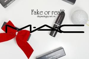 Điểm khác biệt nhất giữa son MAC chính hãng và son MAC fake