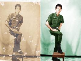 Dịch vụ phục chế ảnh cũ, mốc, hỏng ở Hà Nội