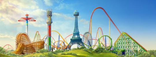 Công viên giải trí hot nhất tại Nhật Bản