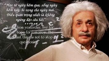 Bài học từ Einstein dành cho học sinh, sinh viên