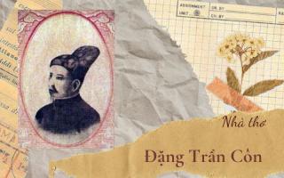 Bài thơ hay của nhà thơ Đặng Trần Côn