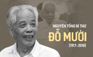 Bài thơ hay Viết về nguyên Tổng bí thư Đỗ Mười