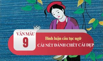 Bài văn bình luận câu tục ngữ 