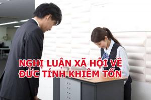Bài văn nghị luận xã hội về đức tính khiêm tốn lớp 9 hay nhất