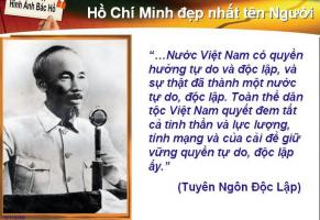 Bài soạn Tuyên ngôn độc lập (Hồ Chí Minh) - Phần I: Tác giả (Ngữ văn 12) hay nhất