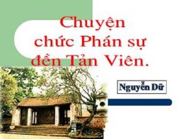 Bài văn phân tích tác phẩm 