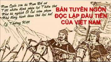 Bài văn phân tích tinh thần yêu nước trong Sông núi nước Nam (Nam quốc sơn hà) hay nhất