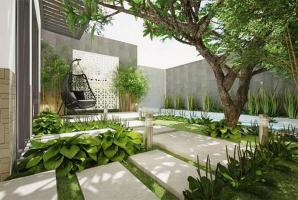 Công ty thiết kế thi công lắp đặt hoa, cây cảnh cho chung cư, biệt thự ở Tp. HCM