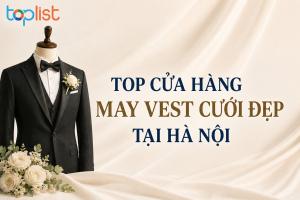 Cửa hàng may vest cưới ở Hà Nội đẹp, chuẩn form dáng