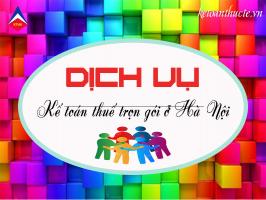 Dịch vụ kế toán thuế trọn gói chuyên nghiệp nhất ở Hà Nội