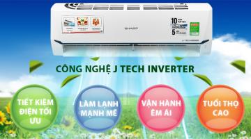 Điều hòa, máy lạnh tốt nhất từ thương hiệu Sharp