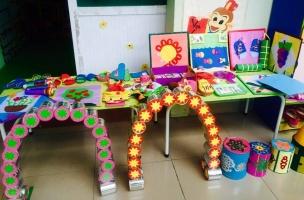 đồ dùng dạy học tự làm của giáo viên mầm non ấn tượng nhất