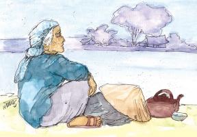 đoạn văn ghi lại cảm nghĩ về bài thơ Đợi mẹ cho trẻ mầm non hay nhất