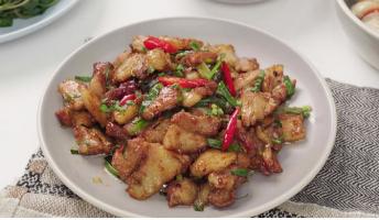 đoạn văn nêu các bước làm món thịt rang hay nhất