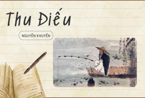 đoạn văn phân tích 2 câu thơ khiến em có ấn tượng nhất trong bài thơ Thu điếu hay nhất