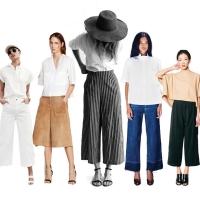 Gợi ý chọn và phối đồ với quần culottes cực đẹp