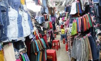 Khu chợ bán quần áo rẻ, chất lượng tại TP. HCM