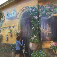 Ngôi làng bích họa nổi tiếng được dân phượt săn đón