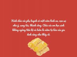 Lời chúc Tết của giáo viên dành cho phụ huynh hay nhất