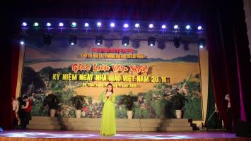 Lời dẫn chương trình văn nghệ 20/11 trường mầm non hay và ý nghĩa nhất