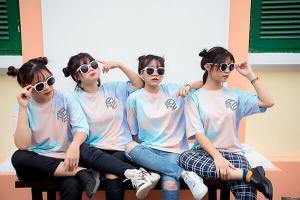Mẫu áo lớp đẹp cùng slogan cực chất
