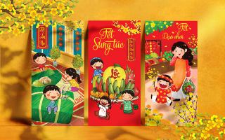 Sản phẩm bao lì xì Tết đẹp nhất