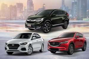 Mẫu xe ô tô bán chạy nhất trong tháng 3/2019