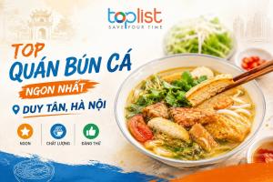 Quán bún cá ngon nhất khu vực Duy Tân, Hà Nội