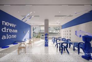 Quán coffe tông xanh dương đẹp nhất Sài Gòn