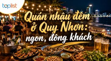 Quán nhậu đêm ở Quy Nhơn: ngon, đông khách