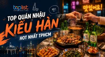 Quán nhậu kiểu Hàn ở TPHCM được giới trẻ yêu thích nhất