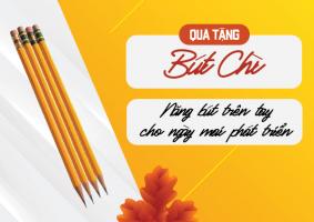 Sản phẩm bút chì quà tặng quảng cáo độc đáo nhất hiện nay