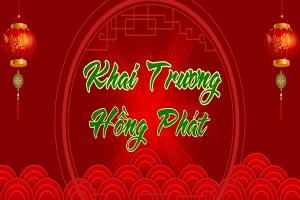 STT thông báo khai trương cửa hàng hay, thu hút nhất