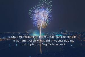 Stt về tiệc tất niên cuối năm độc đáo, hài hước, ý nghĩa nhất