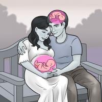 Thay đổi của đàn ông khi lên chức bố (cơ thể của họ cũng có thể thay đổi)