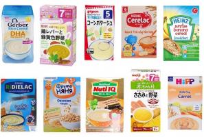Thương hiệu bột ăn dặm Nhật Bản được yêu thích nhất trên thị trường hiện nay