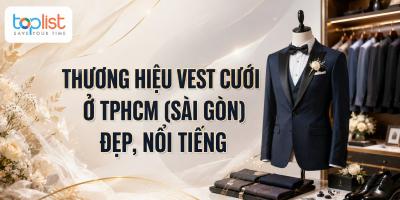 Thương hiệu vest cưới ở TPHCM (Sài Gòn) đẹp, nổi tiếng