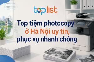 Tiệm photocopy ở Hà Nội uy tín, phục vụ nhanh chóng