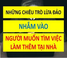 Việc làm online dễ bị lừa đảo nhất mùa Covid-19