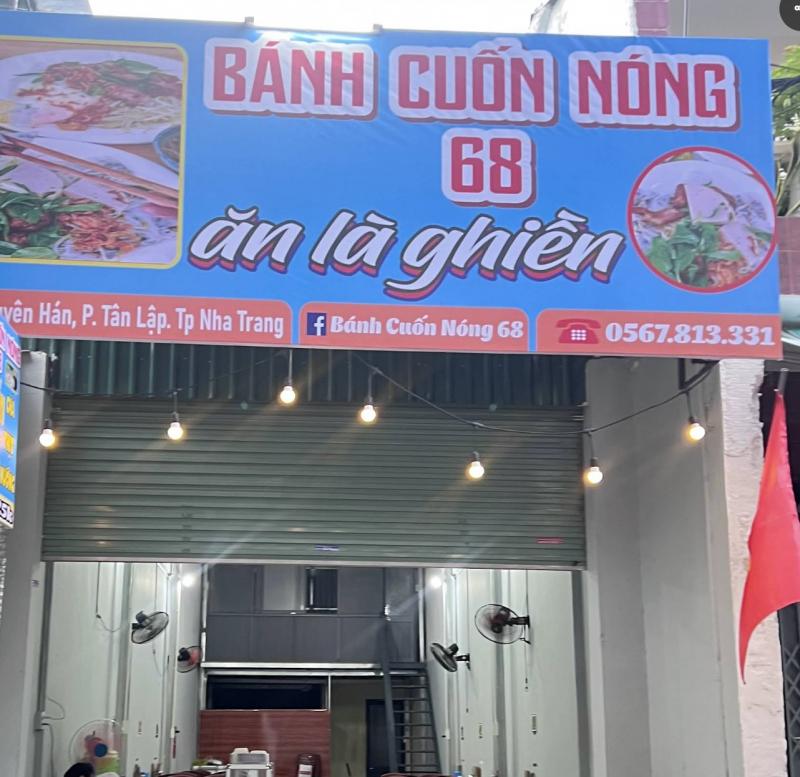 Bánh cuốn nóng 68
