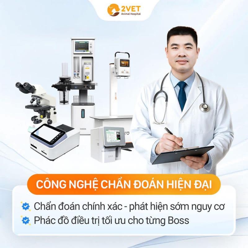 Bệnh Viện Thú Y 2Vet - Cầu Giấy