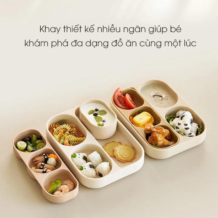 Bộ khay ăn dặm cao cấp Dono&Dono