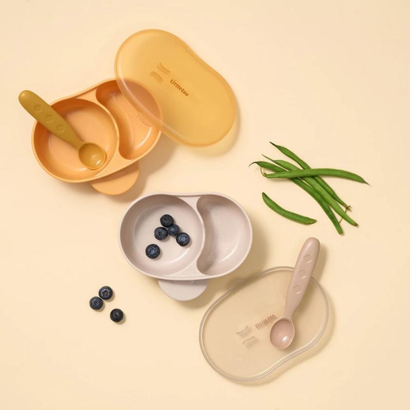 Bộ Tô muỗng LocknLock Little Luv Portable Bowl&Spoon cho bé ăn dặm