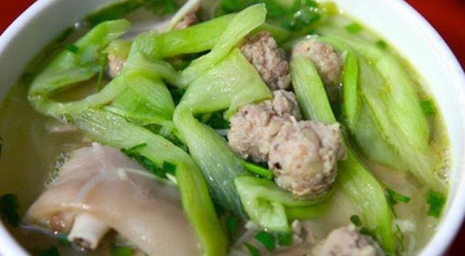 Bún mọc, sườn dọc mùng – Phố Lương Ngọc Quyến