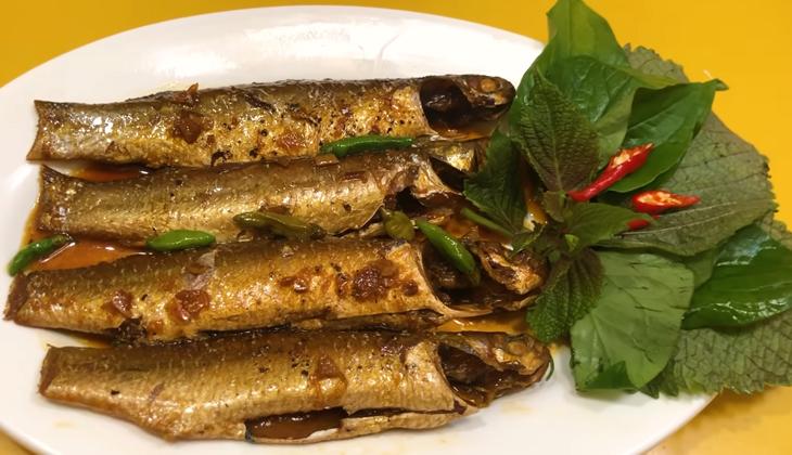 Cá đối kho nghệ