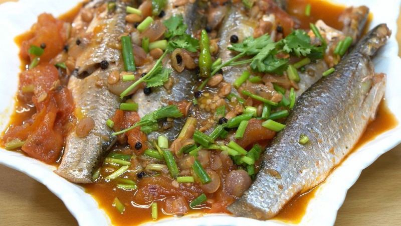 Cá đối kho tương hột