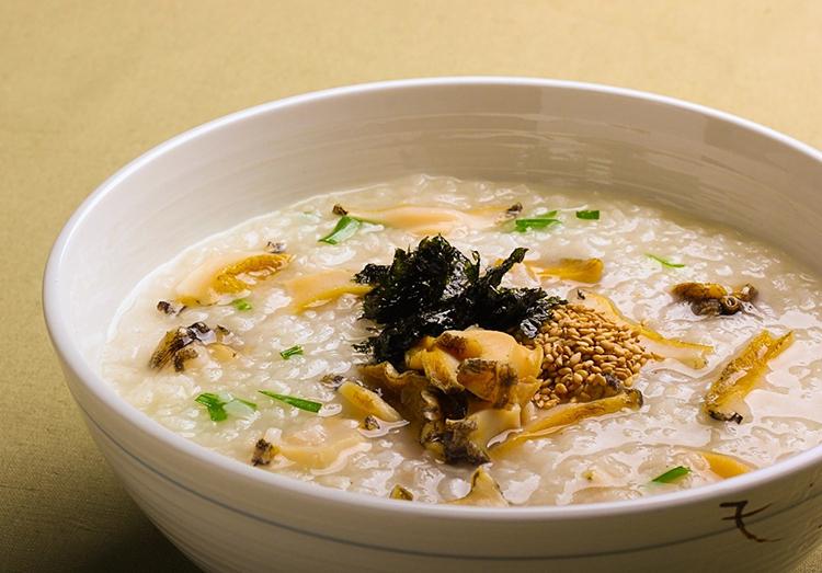 Cháo bào ngư trứng