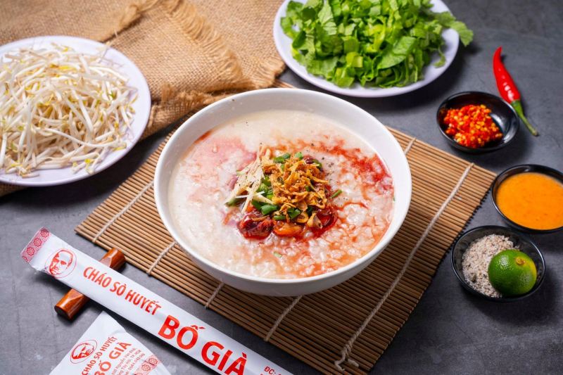 Cháo Sò Huyết Bố Già